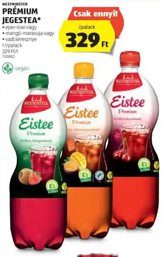 ALDI WESTMINSTER PRÉMIUM JEGESTEA 1 l ajánlat