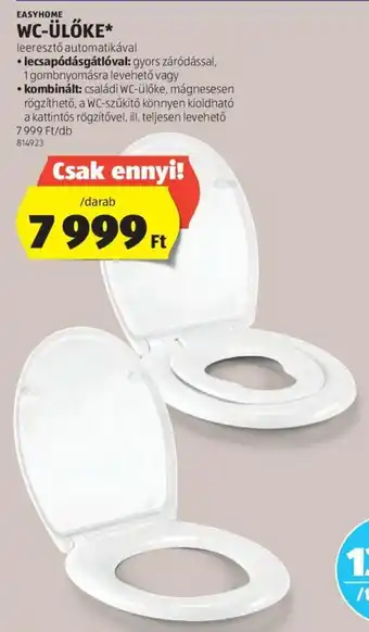 ALDI EASYHOME WC-ÜLŐKE 1 db ajánlat