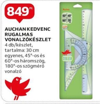 Auchan AUCHAN KEDVENC RUGALMAS VONALZÓKÉSZLET 4 db ajánlat