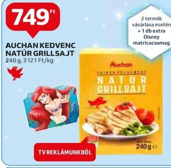 Auchan AUCHAN KEDVENC NATÚR GRILLSAJT 240 g ajánlat