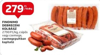 Auchan FINONIMO DEBRECENI KOLBÁSZ 10 dkg ajánlat
