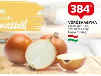 Auchan VÖRÖSHAGYMA 1 kg ajánlat