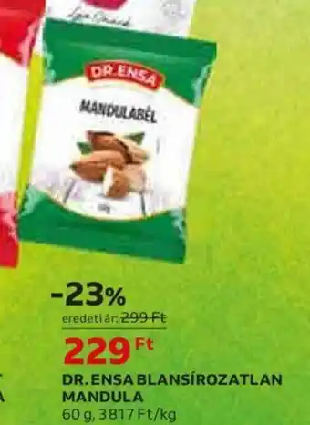 Auchan DR.ENSA BLANSÍROZATLAN MANDULA 60 g ajánlat
