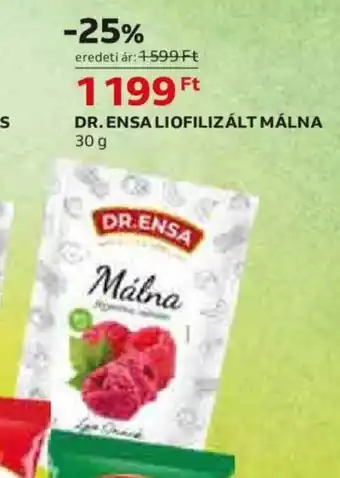 DR. ENSA LIOFILIZÁLT MÁLNA 30 g