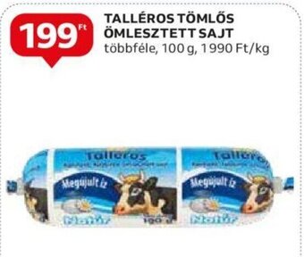Auchan TALLÉROS TÖMLŐS ÖMLESZTETT SAJT 100 g ajánlat