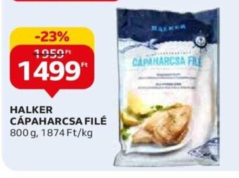 HALKER CÁPAHARCSA FILÉ 800 g