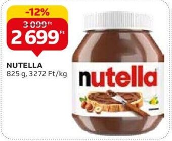 Auchan NUTELLA 825 g ajánlat