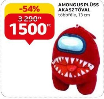 Auchan AMONG US PLÜSS AKASZTÓVAL 1 db ajánlat