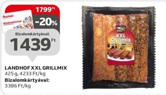 Auchan LANDHOF XXL GRILLMIX 425 g ajánlat