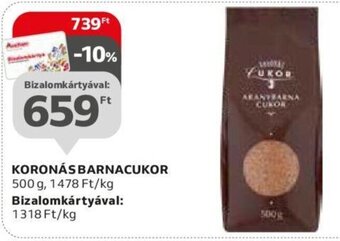 KORONÁS BARNACUKOR 500 g