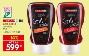 Spar SPAR Grill szósz 330 g ajánlat