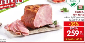 Spar Füstölt, főtt tarja 10 dkg ajánlat