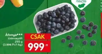 Spar Áfonya 250 g ajánlat