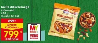 Spar Kalifa diákcsemege 200 g ajánlat