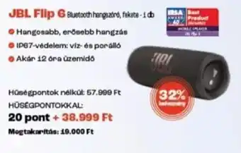 Spar JBL Flip G 1 db ajánlat