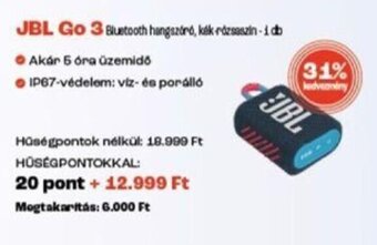 Spar JBL Go 3 1 db ajánlat