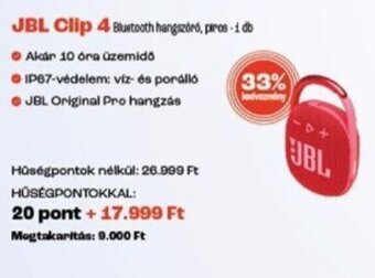 Spar JBL Clip 4 1 db ajánlat