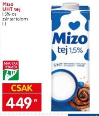 Spar Mizo UHT tej 1 l ajánlat