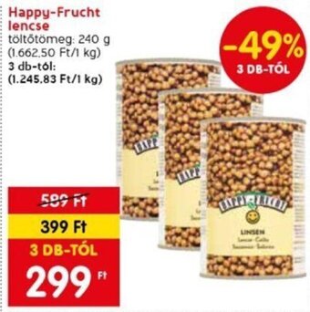 Spar Happy-Frucht lencse 240 g ajánlat
