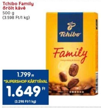 Spar Tchibo Family őrölt kávé 500 g ajánlat