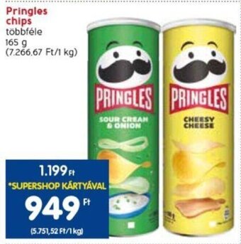 Spar Pringles chips 165 g ajánlat