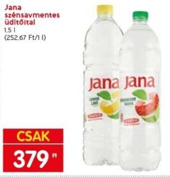 Spar Jana szénsavmentes üdítőital 1,5 l ajánlat