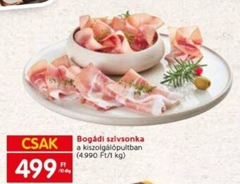Spar Bogádi szívsonka 10 dkg ajánlat