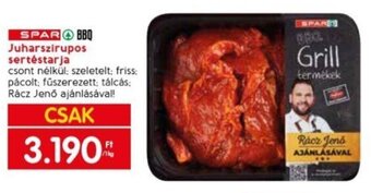 Spar SPAR Juharszirupos sertéstarja 1 kg ajánlat