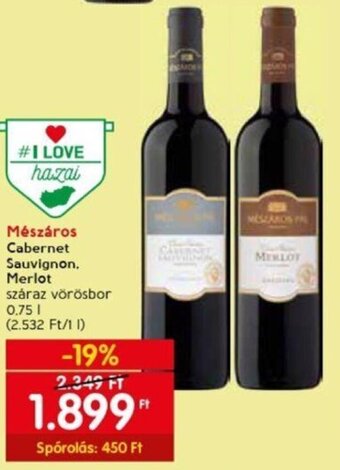Spar Mészáros 0,75 l ajánlat