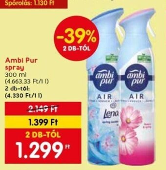 Spar Ambi Pur spray 300 ml ajánlat