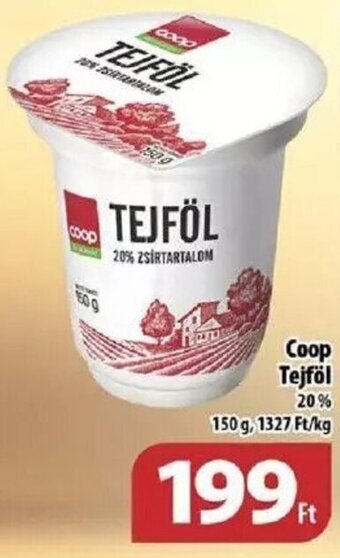 Coop Coop Tejföl 150 g ajánlat
