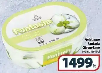 Gelatiamo Fantasia Citrom-Lime 900 ml