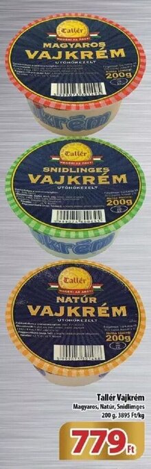 Coop Tallér Vajkrém 200 g ajánlat