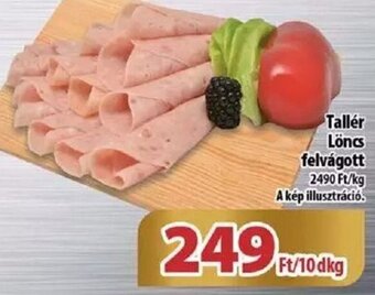 Coop Tallér Löncs felvágott 10 dkg ajánlat