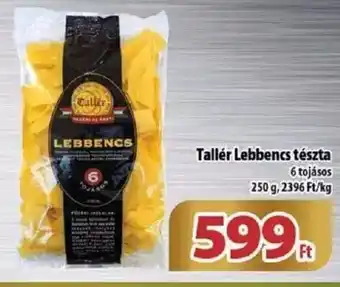 Coop Tallér Lebbencs tészta 250 g ajánlat