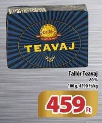 Coop Tallér Teavaj 100 g ajánlat