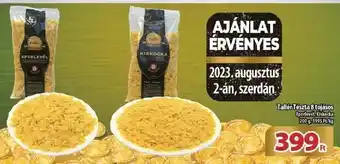 Coop Tallér Tészta 8 tojásos 200 g ajánlat
