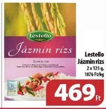 Coop Lestello Jázmin rizs 2 x 125 g ajánlat