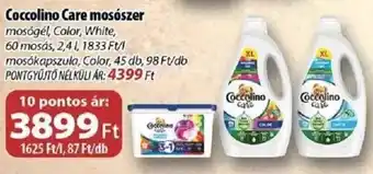 Coop Coccolino Care mosószer 2,4 l / 45 db ajánlat