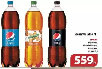 Coop Szénsavas üdítő PET 2 l ajánlat