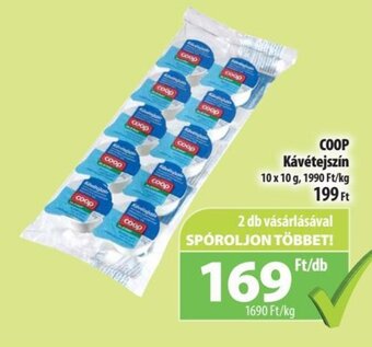 COOP Kávétejszín 10 x 10 g