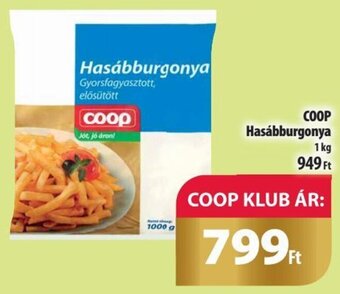 Coop COOP Hasábburgonya 1 kg ajánlat