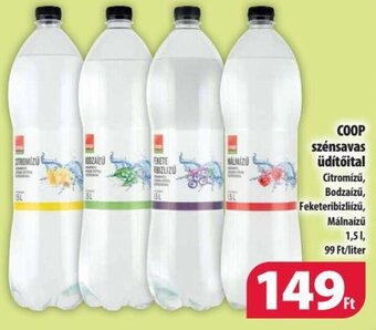Coop COOP szénsavas üdítőital 1,5 l ajánlat