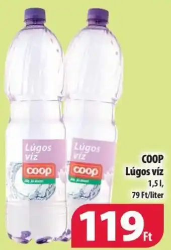 COOP Lúgos víz 1,5 l