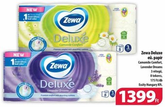 Coop Zewa Deluxe eü. papír 8 tekercs ajánlat