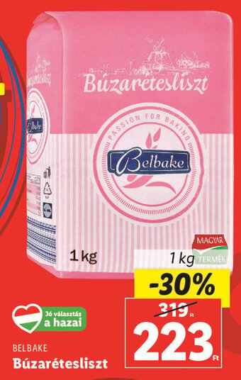 Lidl BELBAKE Búzarétesliszt 1 kg ajánlat