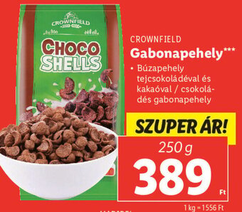 Lidl CROWNFIELD Gabonapehely 250 g ajánlat