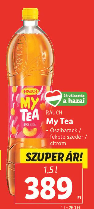 Lidl RAUCH My Tea 1,5 l ajánlat