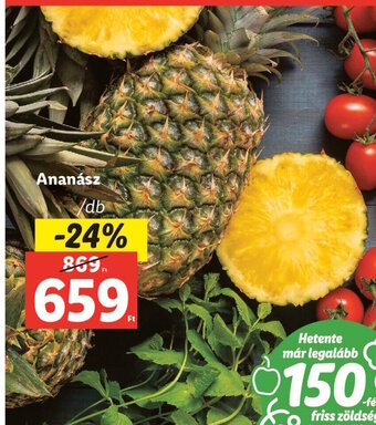 Lidl Ananász 1 db ajánlat