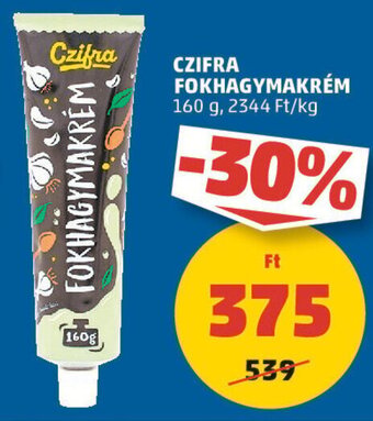 PENNY CZIFRA FOKHAGYMAKRÉM 160 g ajánlat